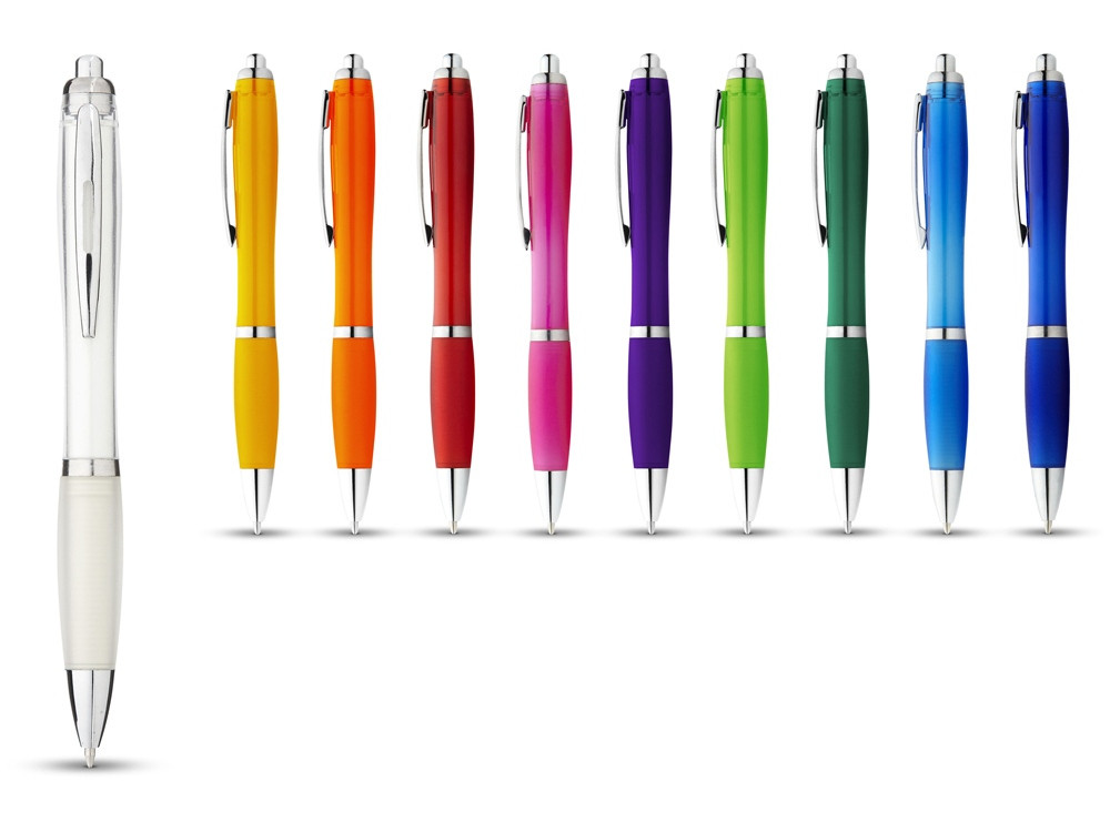 Ручка пластиковая шариковая Nash, розовый, синие чернила - фото 3 - id-p89973754