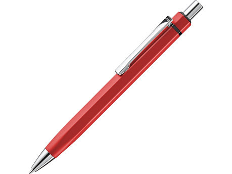 Ручка шариковая шестигранная UMA Six, красный, фото 2