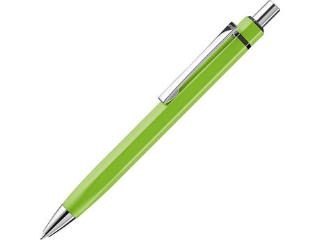 Ручка шариковая шестигранная UMA Six, зеленое яблоко, фото 2