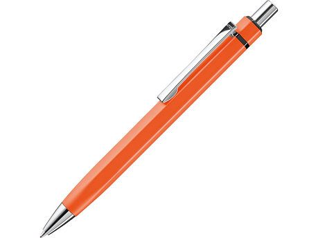 Ручка шариковая шестигранная UMA Six, оранжевый, фото 2