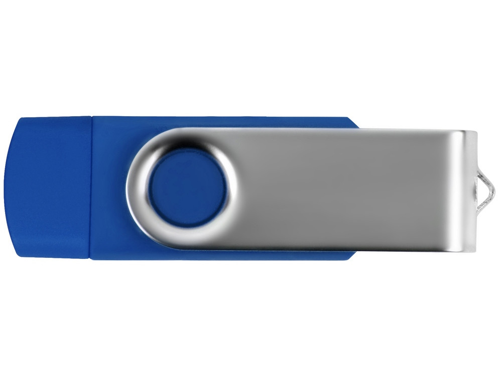 USB3.0/USB Type-C флешка на 16 Гб Квебек C, синий - фото 4 - id-p89974025