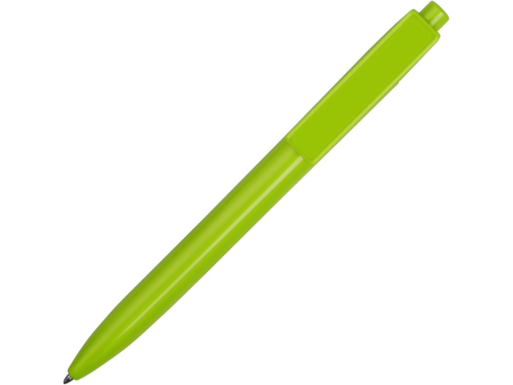 Ручка пластиковая шариковая Mastic под полимерную наклейку, зеленое яблоко - фото 2 - id-p89974030