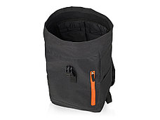 Рюкзак Hisack, черный/оранжевый, фото 3