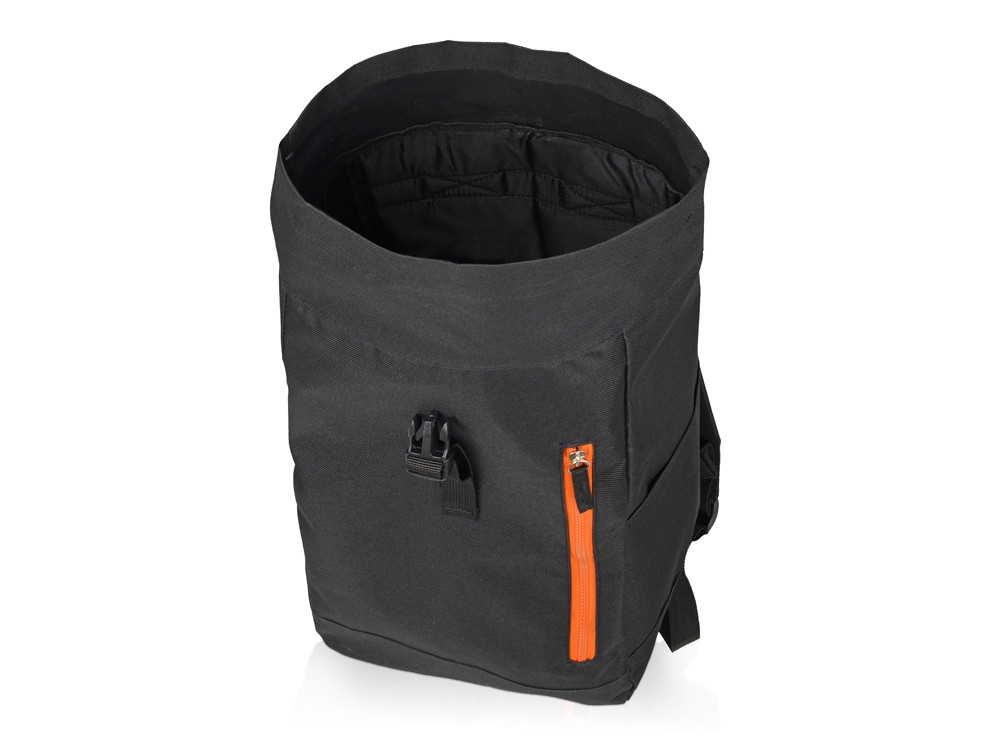 Рюкзак Hisack, черный/оранжевый - фото 3 - id-p89974120
