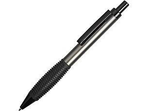 Ручка металлическая шариковая Bazooka, серый/черный, фото 2