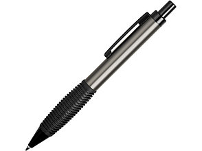 Ручка металлическая шариковая Bazooka, серый/черный, фото 2