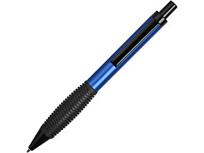 Ручка металлическая шариковая Bazooka, синий/черный, фото 2