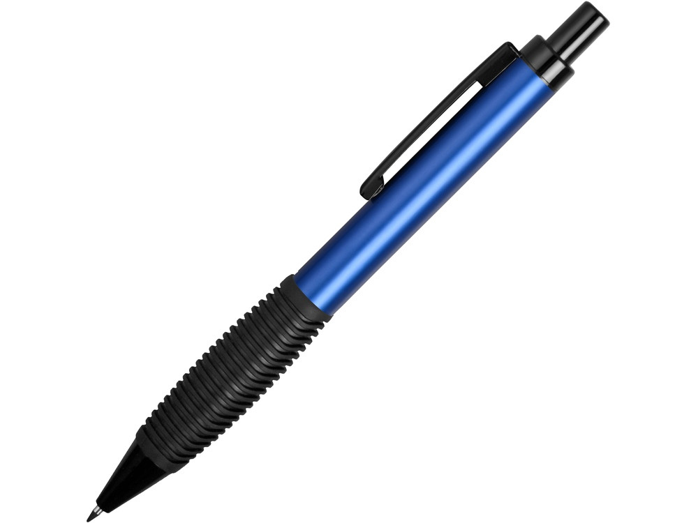 Ручка металлическая шариковая Bazooka, синий/черный - фото 3 - id-p89974164