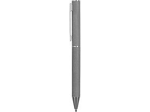 Ручка металлическая soft-touch шариковая Stone, серый/серебристый, фото 2