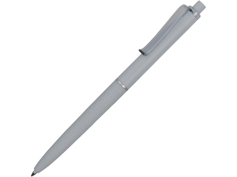 Ручка пластиковая soft-touch шариковая Plane, серый - фото 1 - id-p89974258