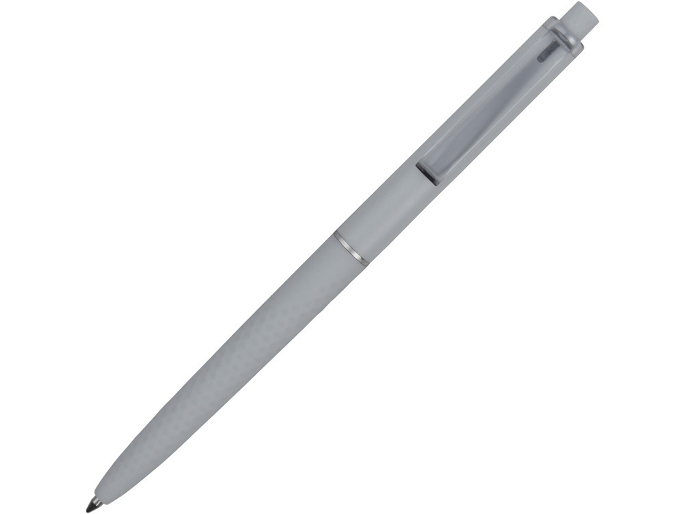 Ручка пластиковая soft-touch шариковая Plane, серый - фото 2 - id-p89974258