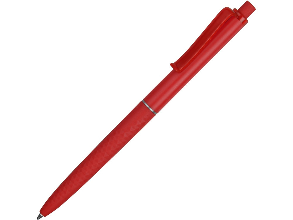 Ручка пластиковая soft-touch шариковая Plane, красный - фото 1 - id-p89974259