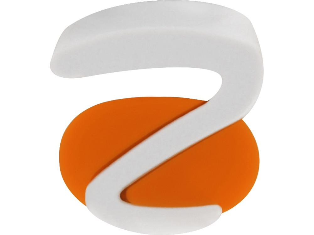 Ручка пластиковая soft-touch шариковая Zorro, оранжевый/белый - фото 6 - id-p89974288