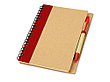 Подарочный набор Essentials с флешкой и блокнотом А5 с ручкой, красный, фото 3