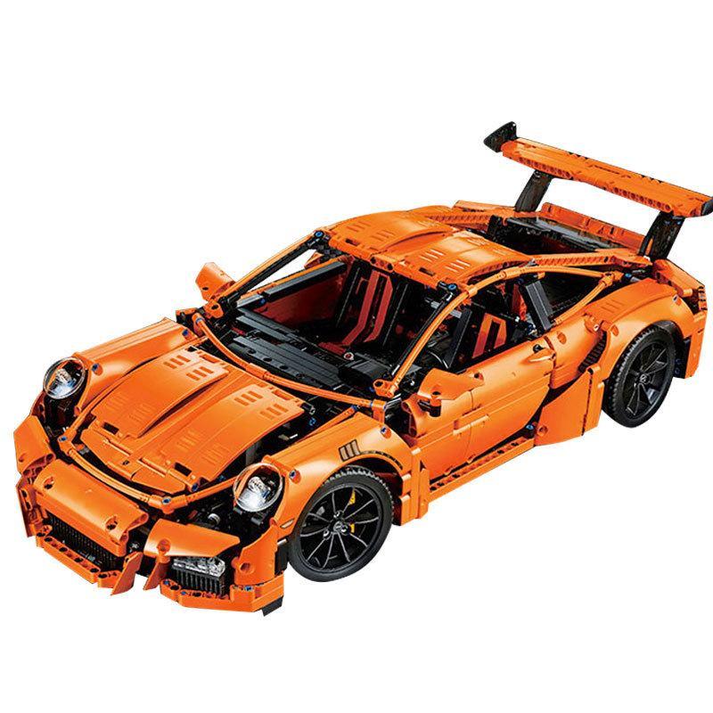 Конструктор Decool 3368 А (аналог Lego Technic 42056) "Porsche 911 GT3 RS" 2728 дет - фото 3 - id-p89991874