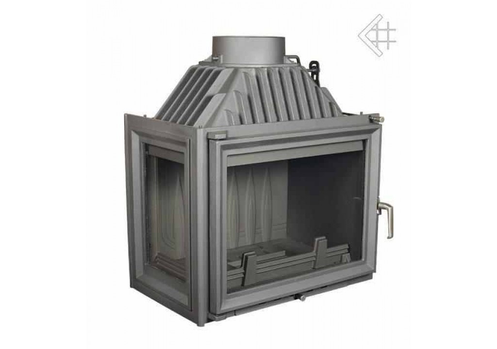 Каминная топка Kratki Maja 12 kW левая сторона