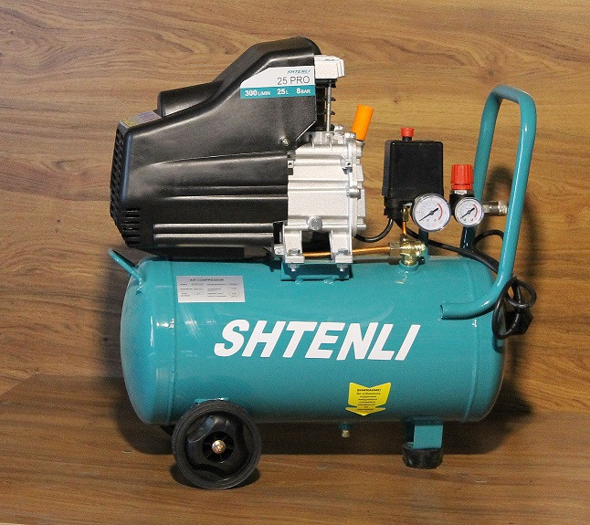 Компрессор Shtenli 25 pro (25 л. 1,8 кВт) - фото 2 - id-p72329592