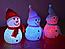 Новогоднее украшение Светящиеся снеговики, фото 2