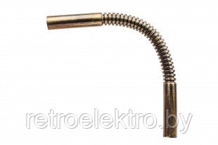 Угол соединительный гофрированный для трубы d-16 мм, Бронза - фото 1 - id-p90017842