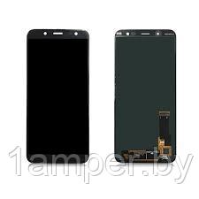 Дисплей для Samsung Galaxy J8 J800/J810 On8 В сборе с тачскрином. Черный - фото 1 - id-p90025977