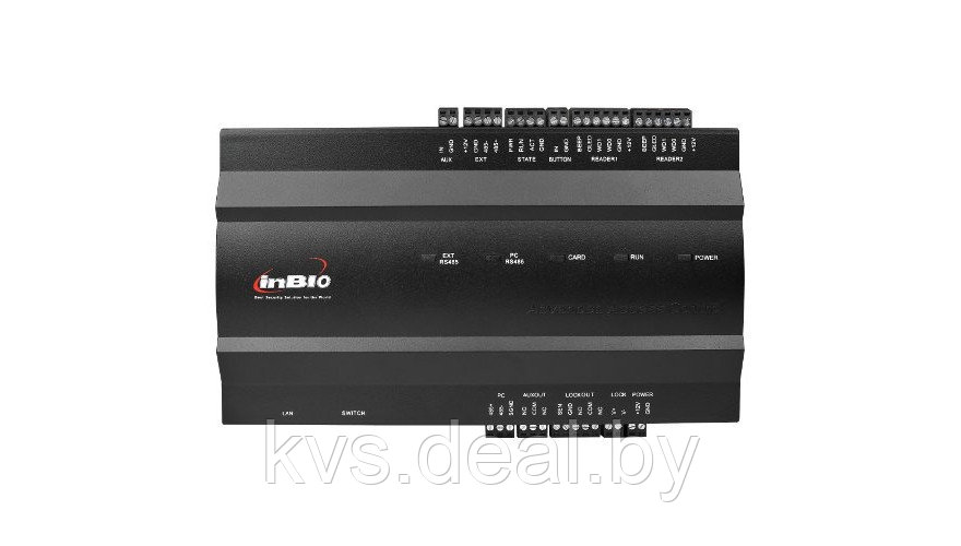 Контроллер для биометрических считывателей на 1 дверь ZKTeco inBIO160 POE Bundle - фото 4 - id-p90026800