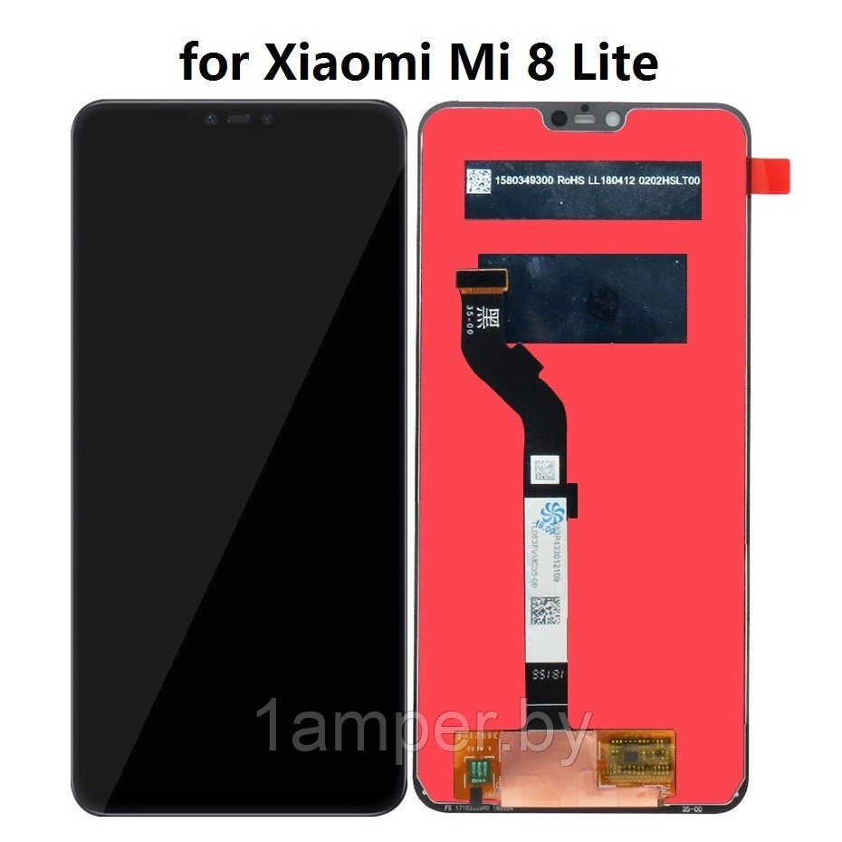 Дисплей Original для Xiaomi Mi8Lite/Mi8X/Mi8 Youth 6,26' В сборе с тачскрином Черный