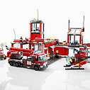 Детский конструктор Lepin CITIES арт. 02052 "Пожарная часть станция", аналог LEGO City (Лего Сити), фото 4