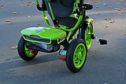 Детский трехколесный велосипед управляшка Trike Lamborghini L3B - Egoist салатовый, фото 10