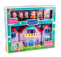 Домик Свинки Пеппы Peppa Pig 8815, 4 фигурки