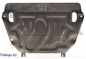 Защита картера двигателя и кпп Toyota Rav-4, V-2,0; 2,2D(4 мм)