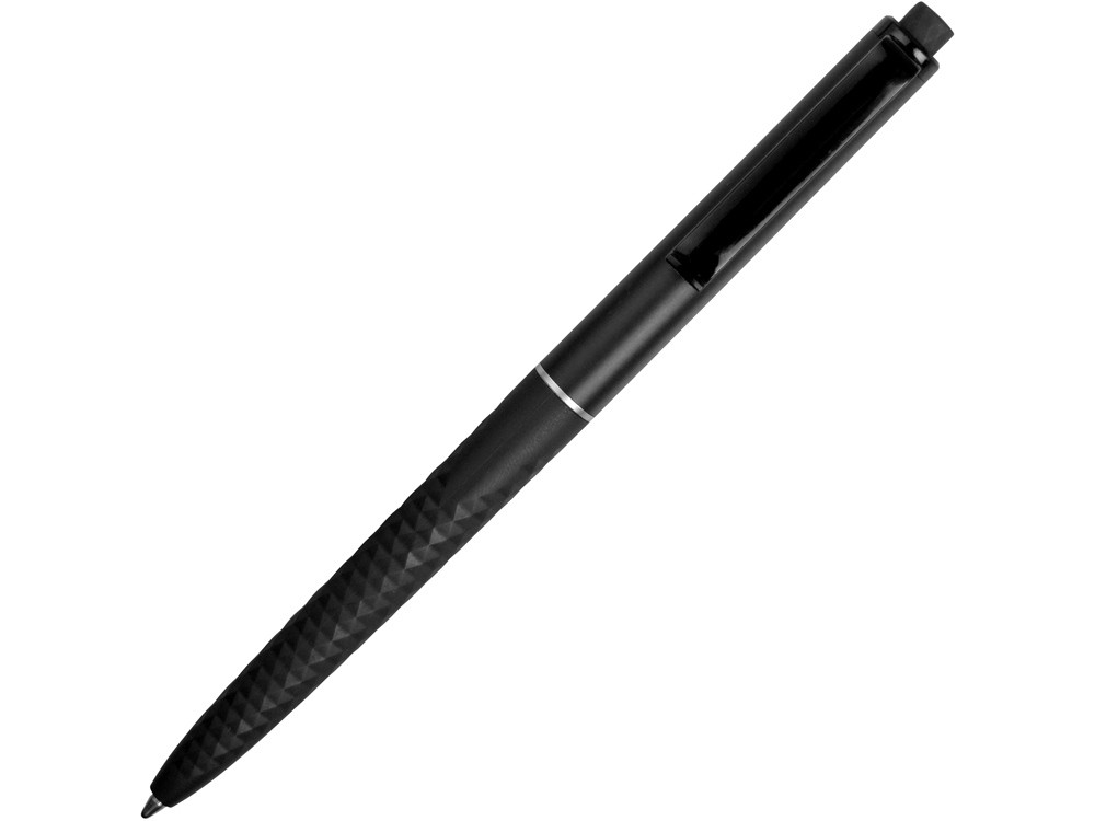 Ручка пластиковая soft-touch шариковая Plane, черный - фото 2 - id-p90065622