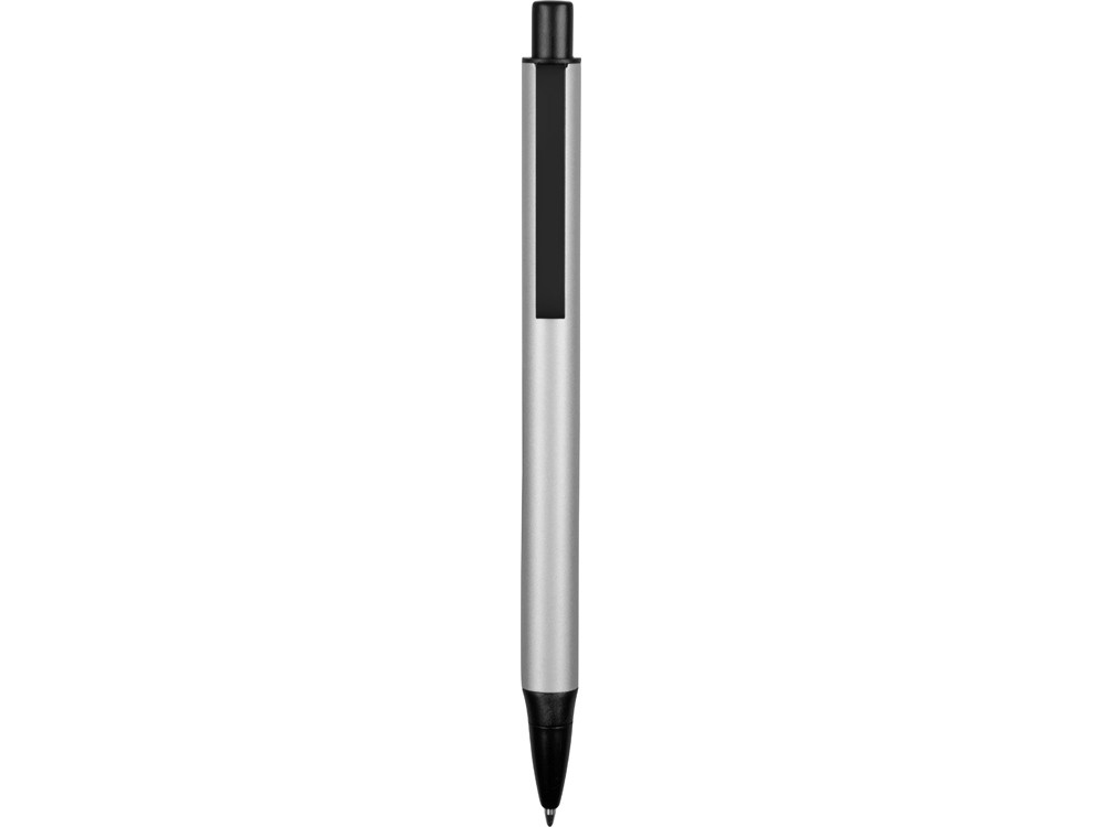 Ручка металлическая шариковая Ellipse овальной формы, серебристый/черный - фото 2 - id-p90065629