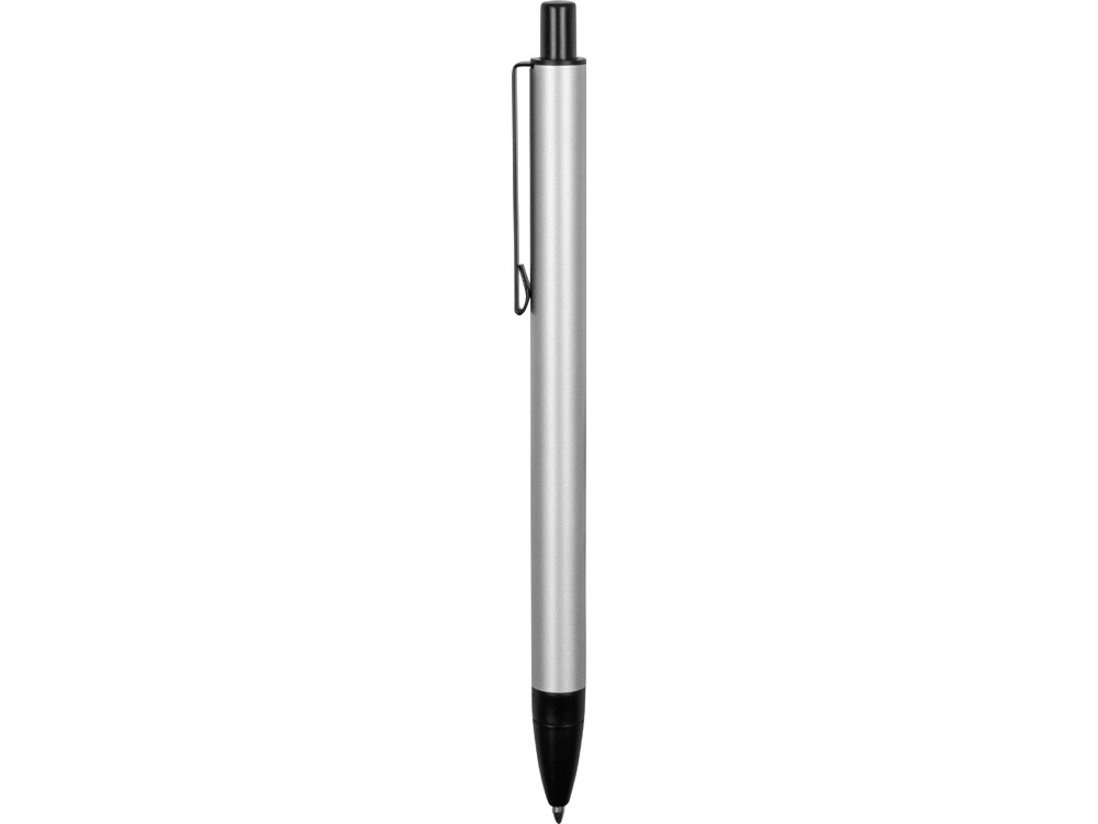 Ручка металлическая шариковая Ellipse овальной формы, серебристый/черный - фото 3 - id-p90065629