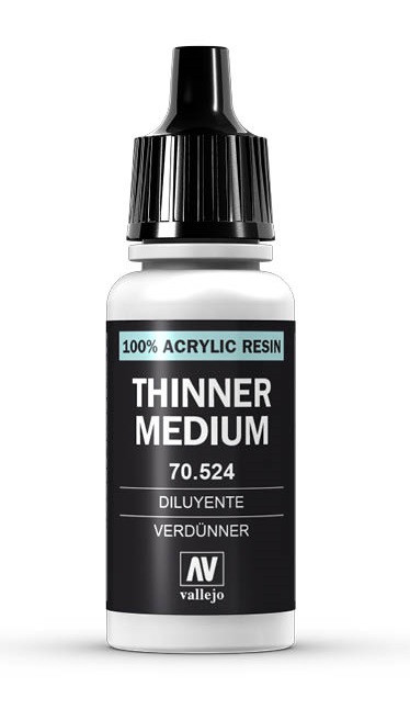 Vallejo Airbrush Thinner (разбавитель), 17мл