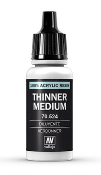 Vallejo Airbrush Thinner (разбавитель), 17мл