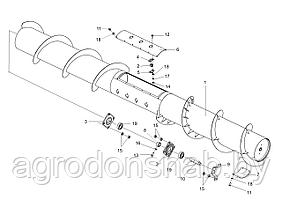 Шнек жатки (7м.) КЗР 1502140-21