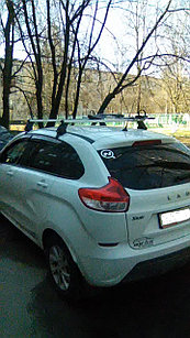 Багажник Атлант для Lada X Ray 2016- аэродуги