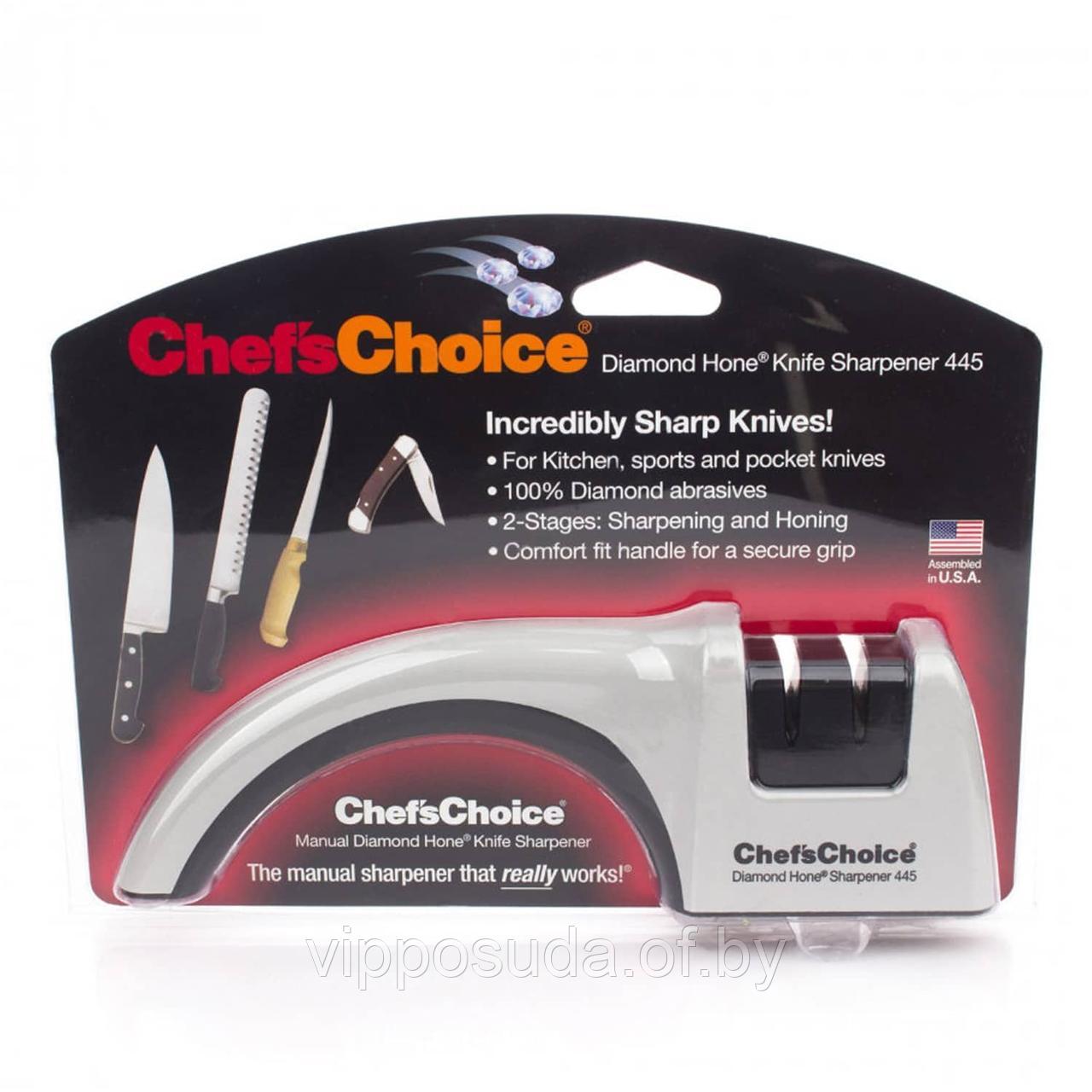 Механическая точилка для ножей CHEF SCHOICE CH/445 - фото 2 - id-p90096774