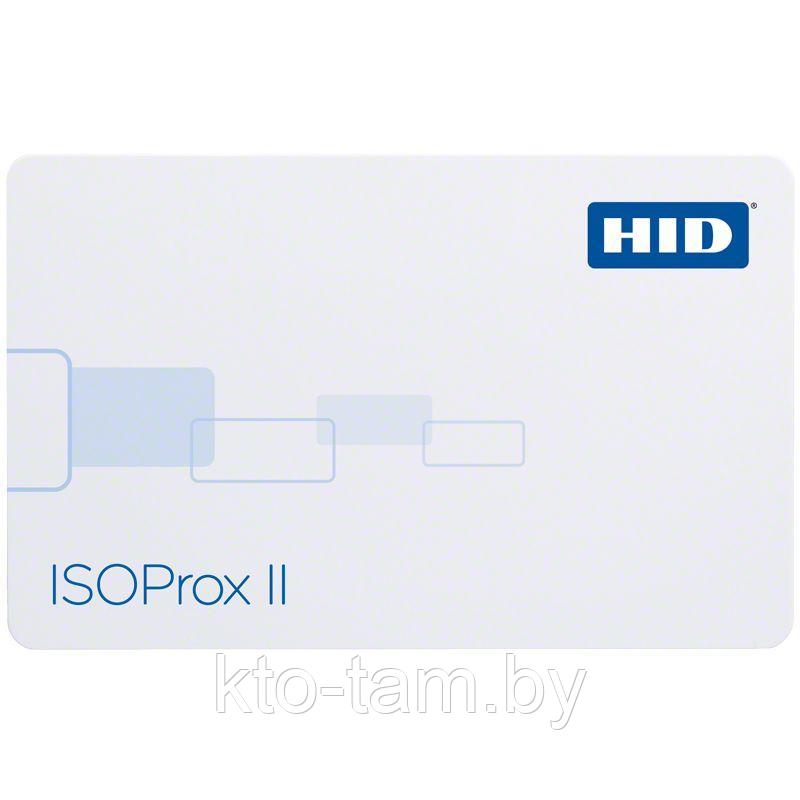 Бесконтактная карта HID ISOProx® II совмещения PROX-технологии с идентификацией по фотографии владельца.