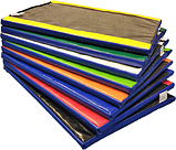 Дезковрики цветные ЭКО-ХАССП 50*80*3 см для разделение производства на зоны уборки по цветам, фото 2