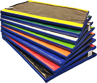 Дезковрики цветные ЭКО-ХАССП 50*100*3 см для разделение производства на зоны уборки по цветам