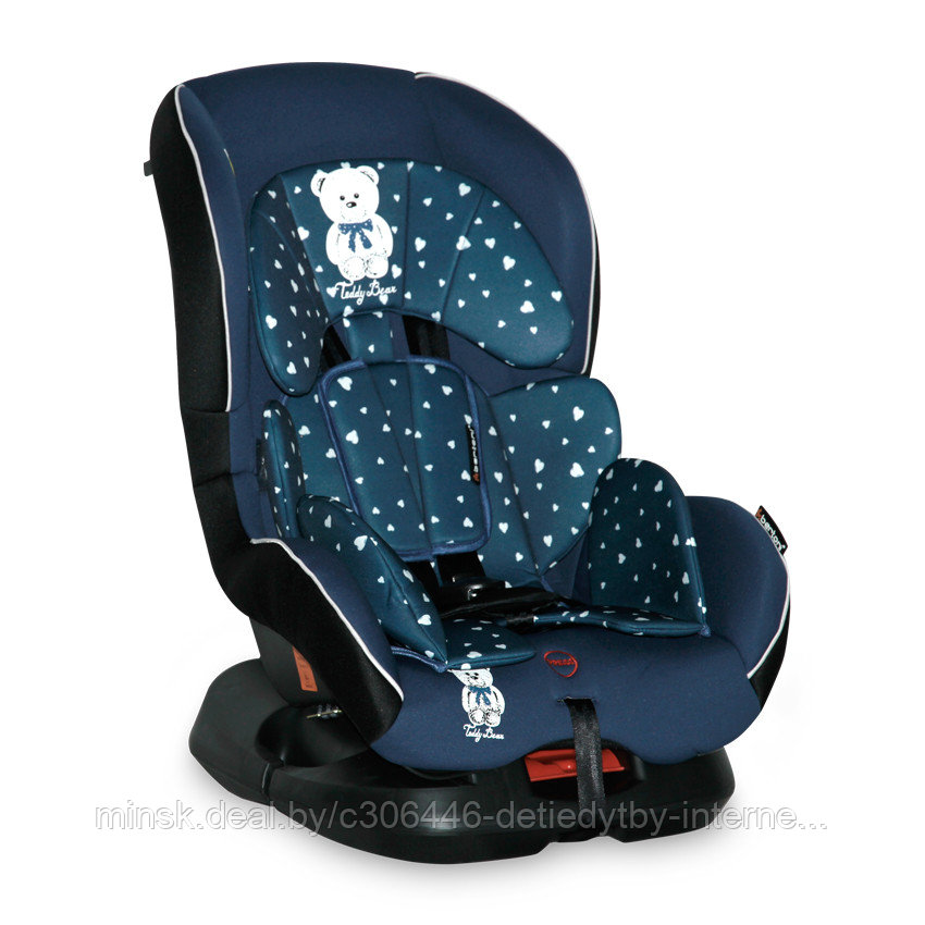 Автокресло 0-18 кг  Lorelli Concord Dark Blue Teddy Bear