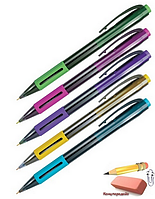 Ручка шариковая автоматическая Berlingo SI-400 Color, синяя, 0,7 мм.