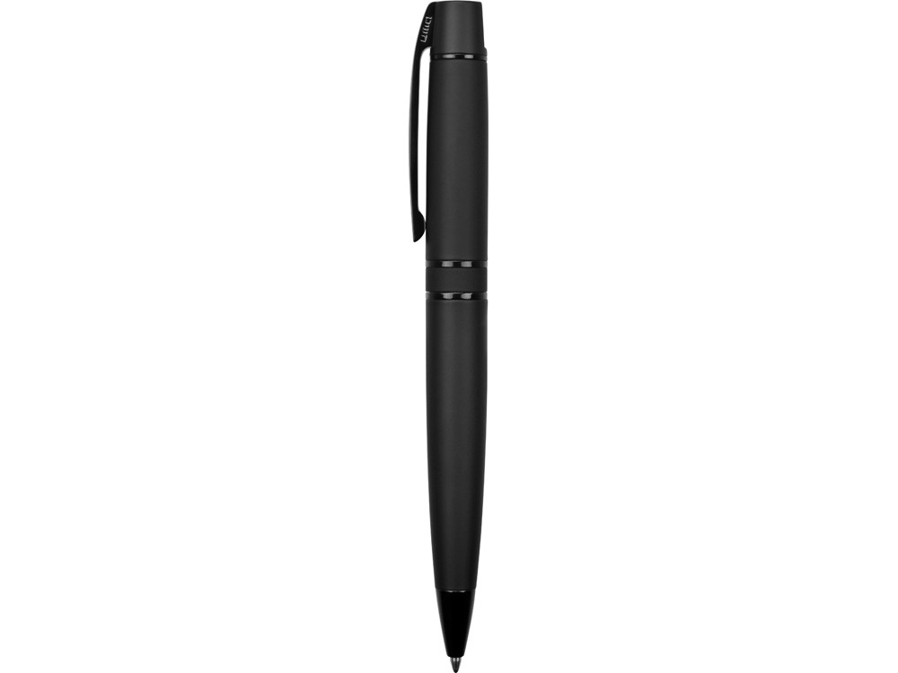 Ручка металлическая шариковая Uma VIP GUM soft-touch с зеркальной гравировкой, черный - фото 4 - id-p90110296