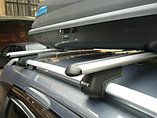 Багажник Атлант для Renault Koleos, интегрированные рейлинги (аэро дуга), фото 5