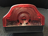 Фонарь подсветки заднего номера LT-104 красного цвета., фото 4
