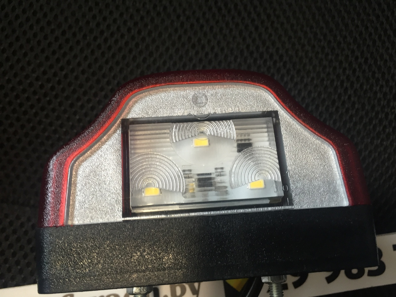 Светодиодный фонарь подсветки заднего номера LTD-232 красного цвета. - фото 5 - id-p90162056