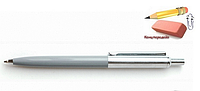 Ручка шариковая автоматическая Flair Half Metal, 0.6 мм., синяя