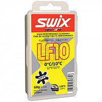 Парафин низкофтористый Swix LF10X Yellow 0C/+10C, 60 гр (арт. LF10X-6)