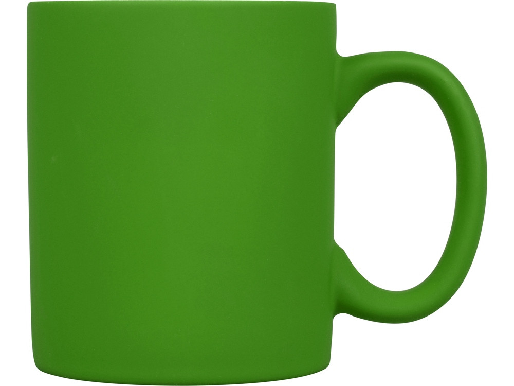 Кружка с покрытием soft-touch Barrel of a Gum, зеленое яблоко - фото 2 - id-p90187775